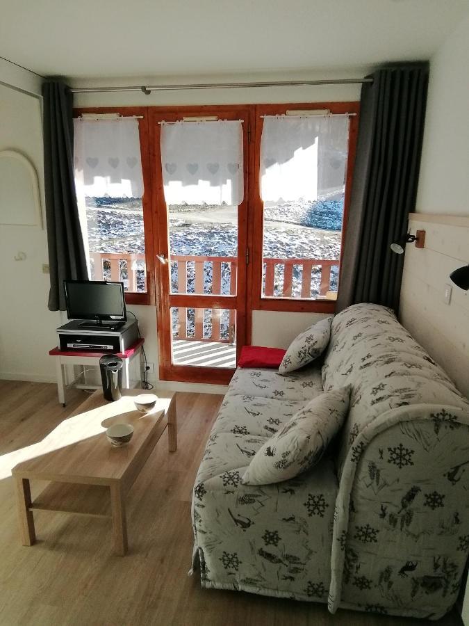 La Plagne Les Coches Studio Divisible Ensoleille エクステリア 写真